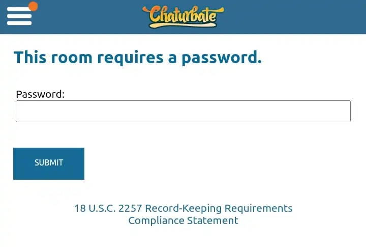 chaturbate this room requires a password